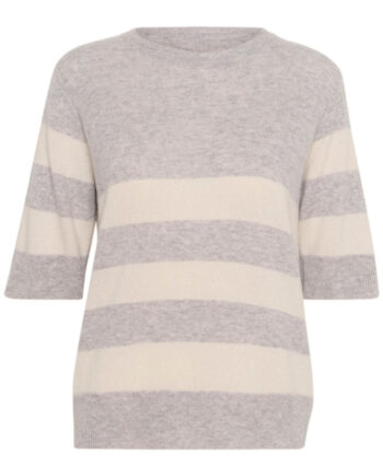 Culture Pullover Callie Arrow Stripe Grey Melange Whitecap Stripe