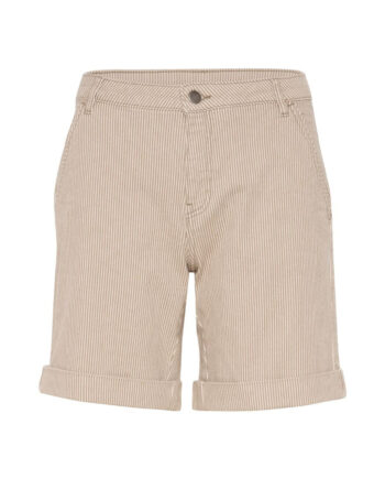 Culture Shorts Milky Dune White Stripe