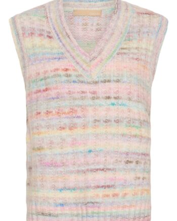 Culture Vest Bilo Pink Multi