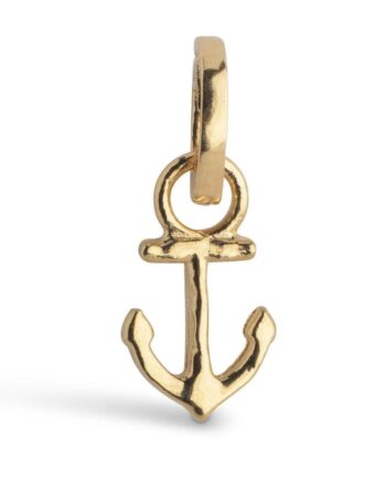 Enamel Copenhagen Vedhæng Steady Anchor Gold Colour