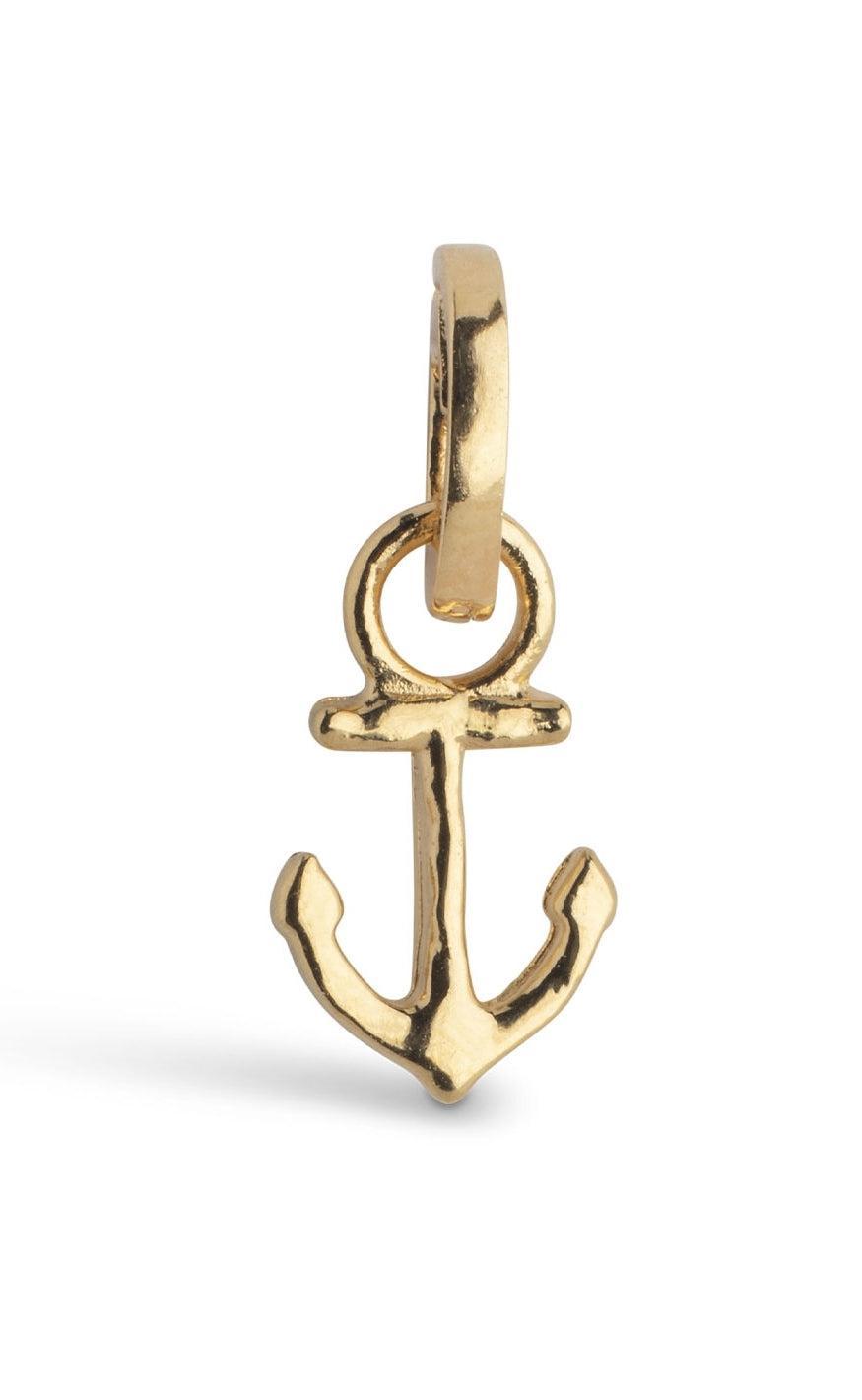 Enamel Copenhagen Vedhæng Steady Anchor Gold Colour