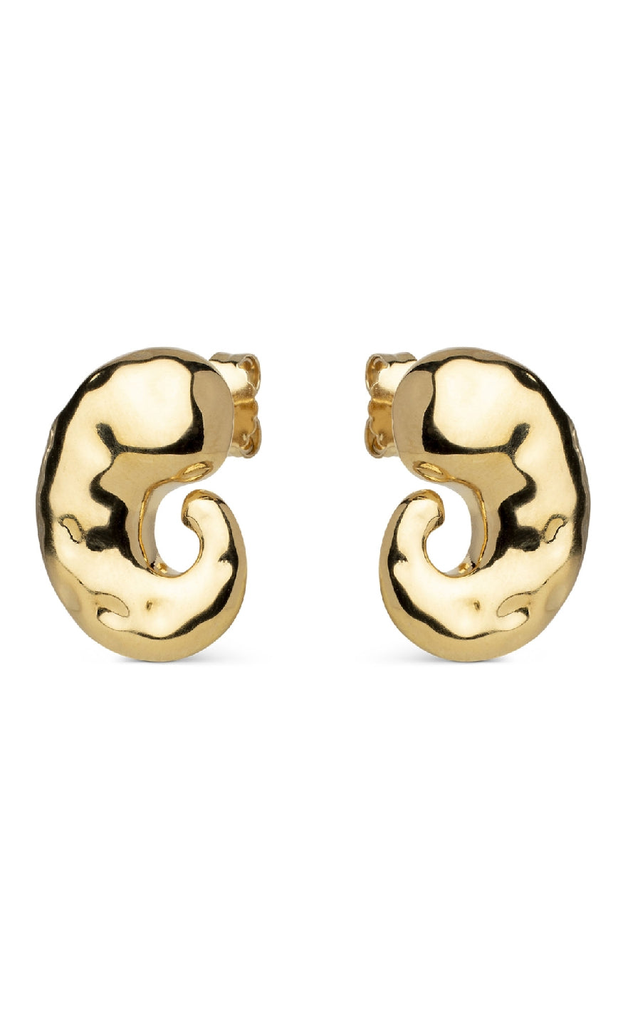 Enamel Copenhagen øreringe Carya Gold Colour