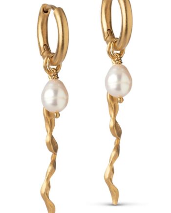 Enamel Copenhagen øreringe   Hoops Elea Gold Colour