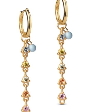 Enamel Copenhagen øreringe   Hoops Luella Rainbow