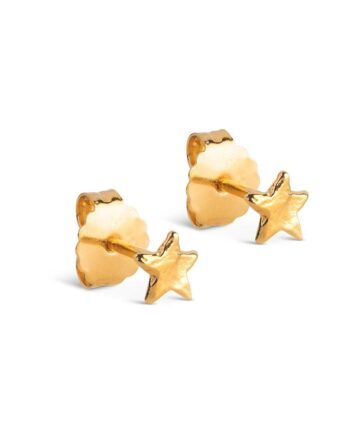 Enamel Copenhagen øreringe Star Energy Gold Colour