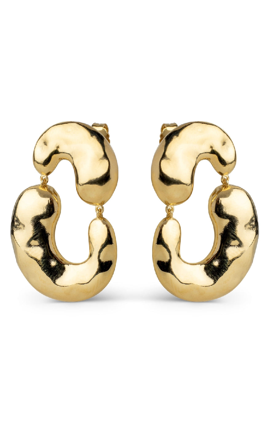 Enamel Copenhagen øreringe Viona Gold Colour