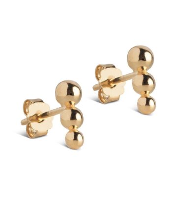 Enamel Copenhagen ørestikkere Trinity Gold Colour