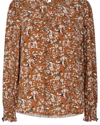 Freequent Bluse Adney Roasted Pecan    Pale Mauve