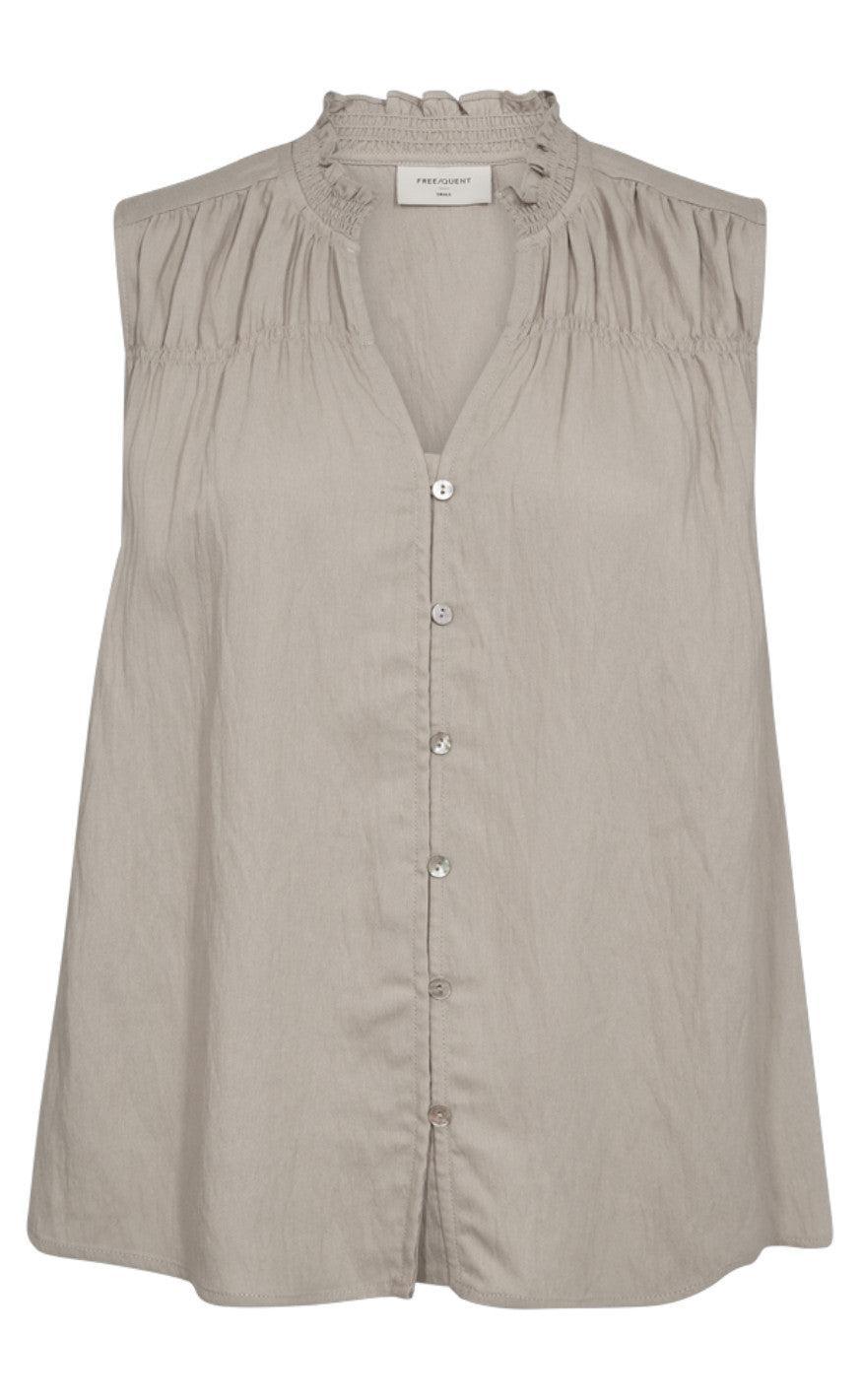 Freequent Bluse Ally Simply Taupe