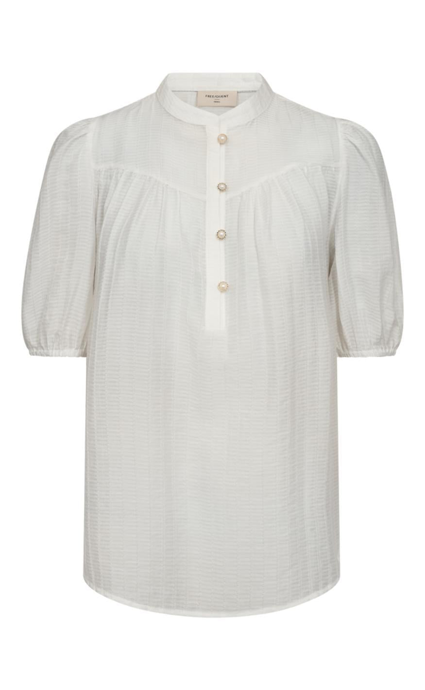 Freequent Bluse Bella Star Off-white