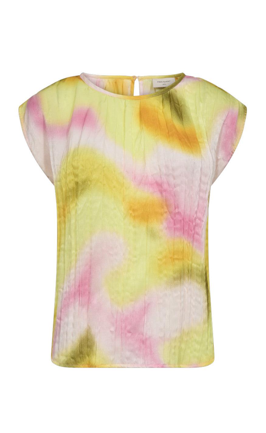 Freequent Bluse Flovi Fairy Tale Limelight