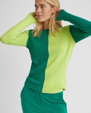 Freequent Bluse Katie Pepper Green    Sharp Green