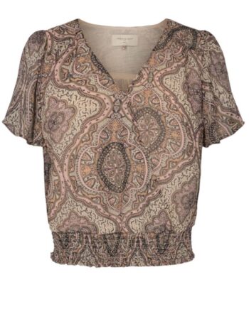 Freequent Bluse Nady Silver Pink Mix