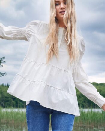 Freequent Bluse Rhinay Off White