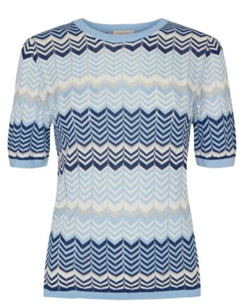 Freequent Bluse Soni Chambray Blue Mix