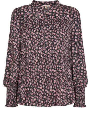 Freequent Bluse Teresa Black With Fudge