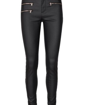 Freequent Bukser Aida Cooper Plain Gold Black