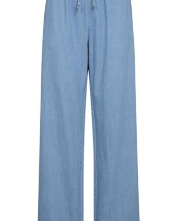 Freequent Bukser Lisea Light Blue Denim