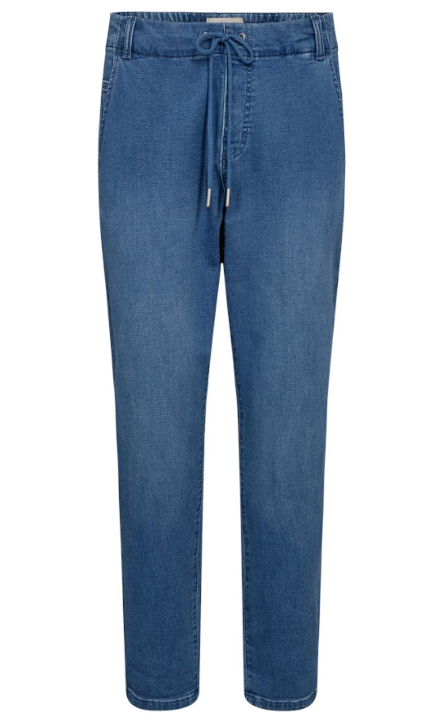 Freequent Bukser Marvin Medium Blue Denim
