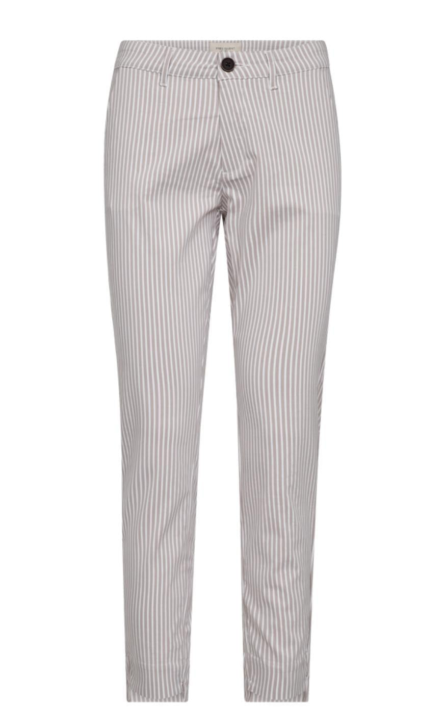 Freequent Bukser Rex Simply Taupe Star Off-white