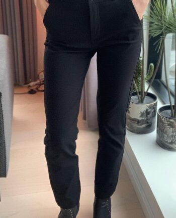 Freequent Bukser Solvej Ankle Black