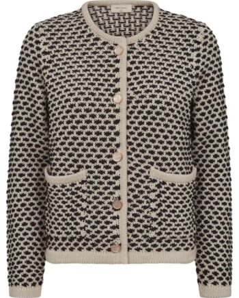 Freequent Cardigan Cotla Moonbeam    Black