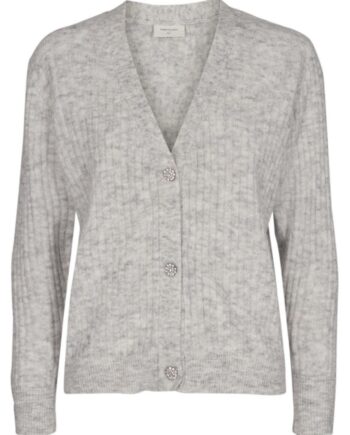 Freequent Cardigan Hilla Diamond Oatmeal Melange