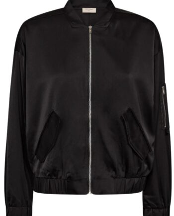 Freequent Jakke Flen Black