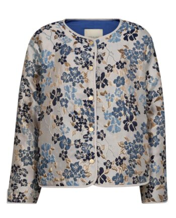 Freequent Jakke Flora Moonbeam    Chambray Blue