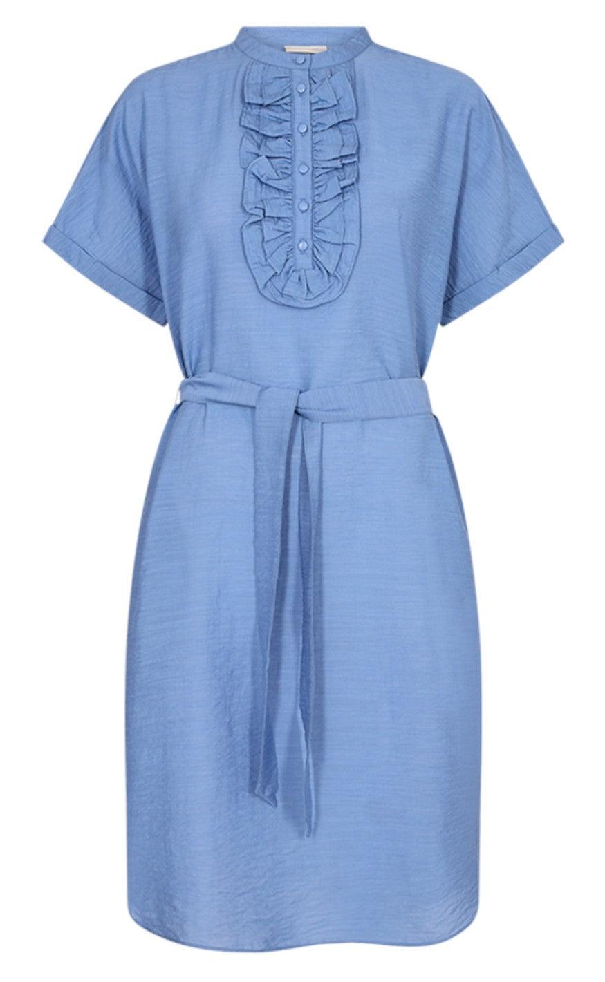 Freequent Kjole Laviva Chambray Blue