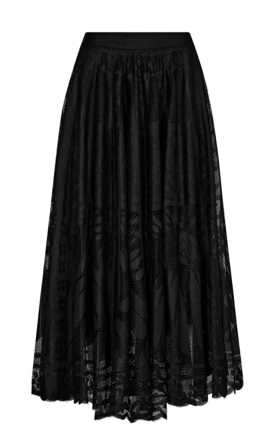 Freequent Nederdel Lally Black