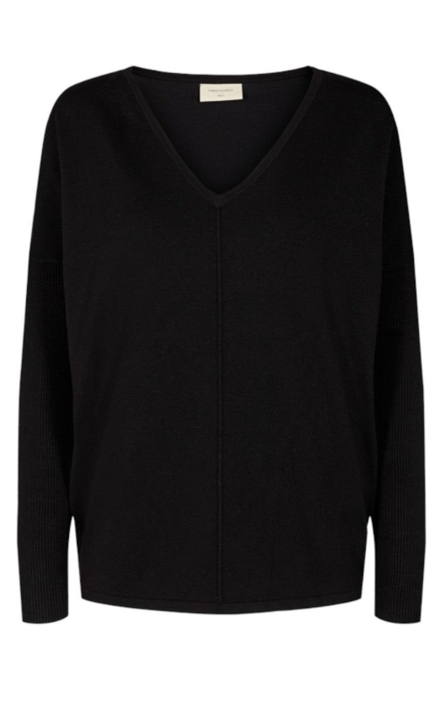 Freequent Pullover Jone Black