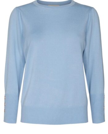 Freequent Pullover Katie Chambray Blue