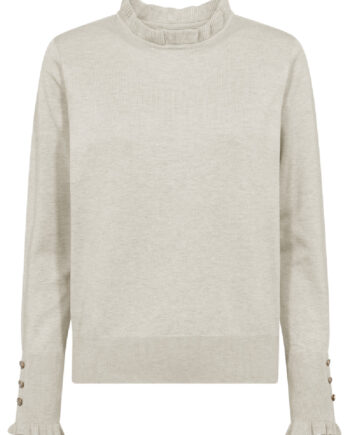 Freequent Pullover Katie Frill Moonbeam Melange