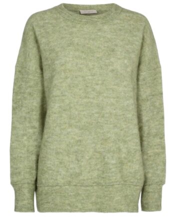 Freequent Pullover Moto Round Swamp Melange