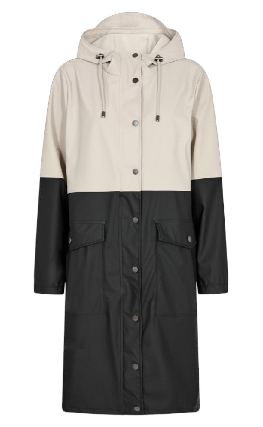 Freequent Regnjakke Nova Moonbeam Black