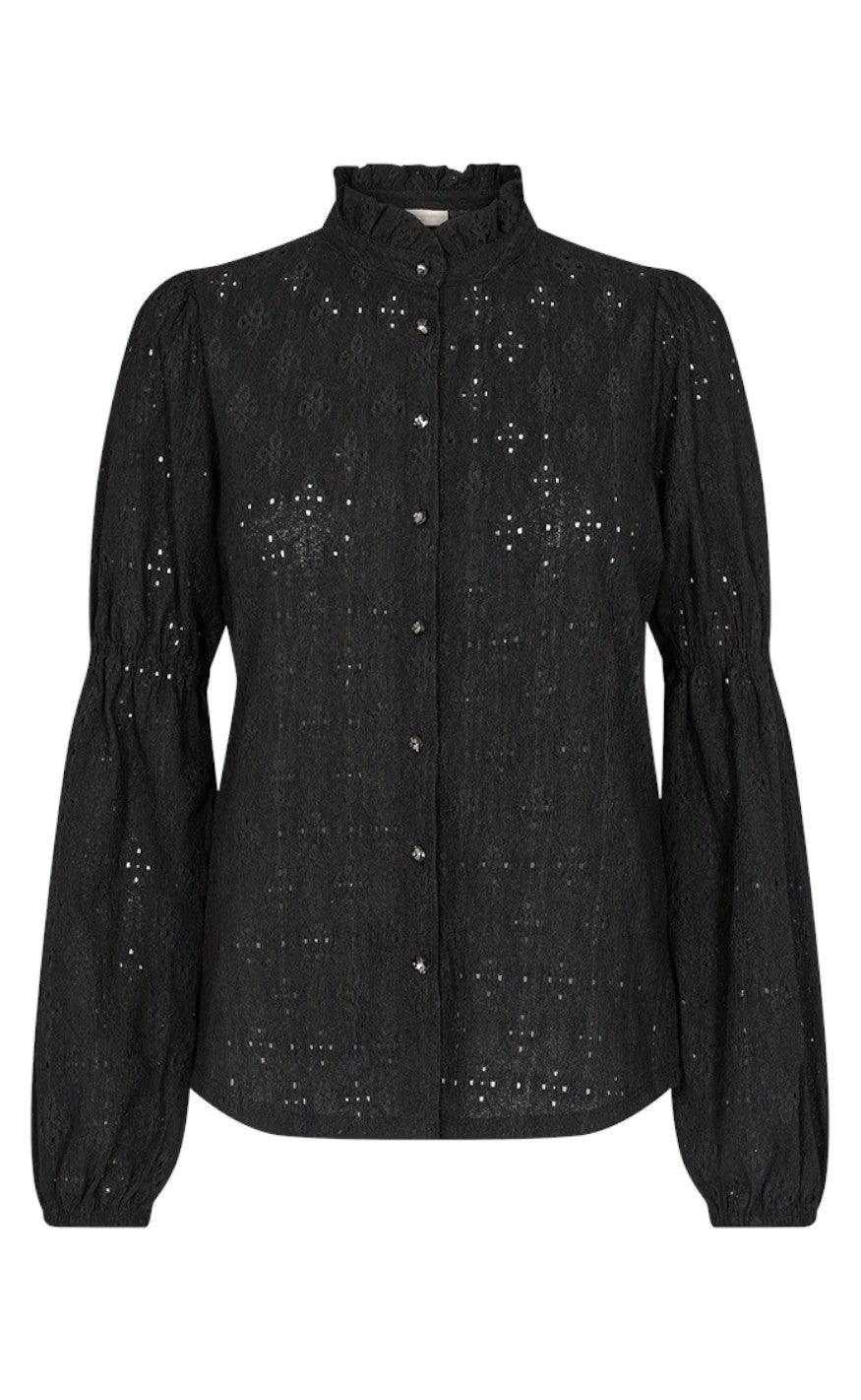 Freequent Skjorte Milan Black