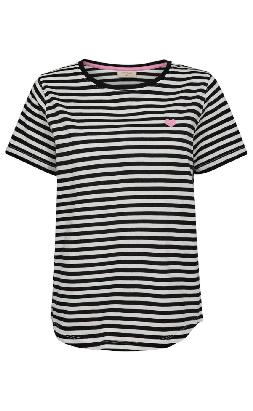 Freequent -shirt Mian Black Star Off-white