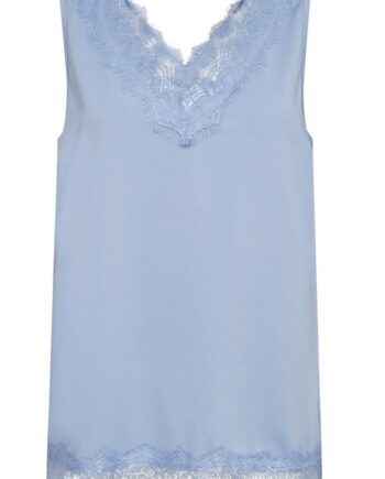 Freequent Top Bicco Chambray Blue
