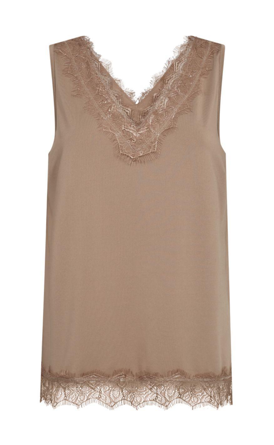 Freequent Top Bicco Desert Taupe