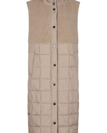 Freequent Vest Olga Teddy Pre Silver Mink