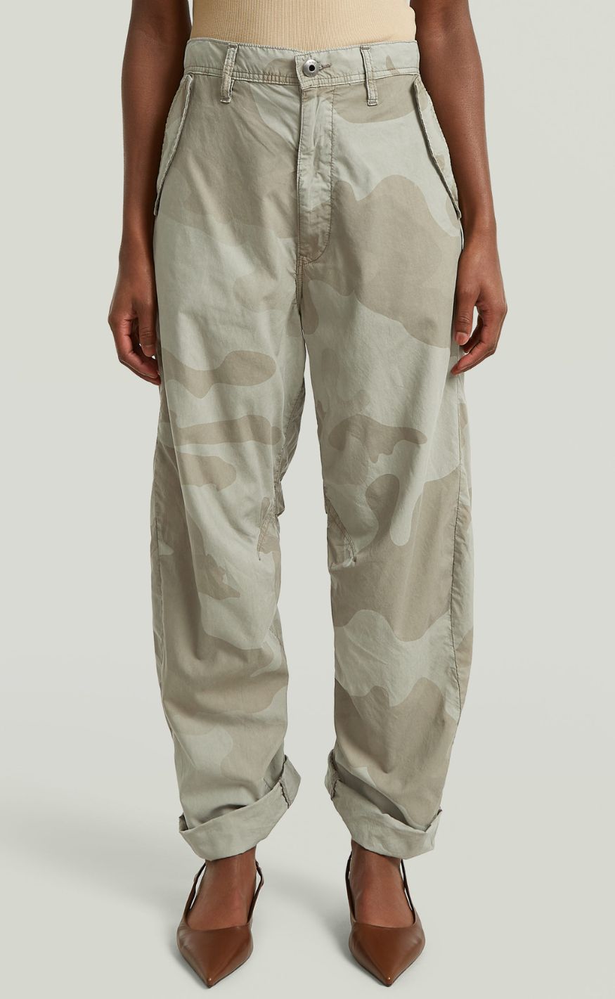 -star Bukser -3d Boyfriend Pants Wmn It Orphus Summer Camo