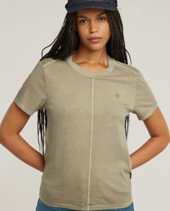 -star  -shirt Overdyed     Wmn Light Toggee Gd