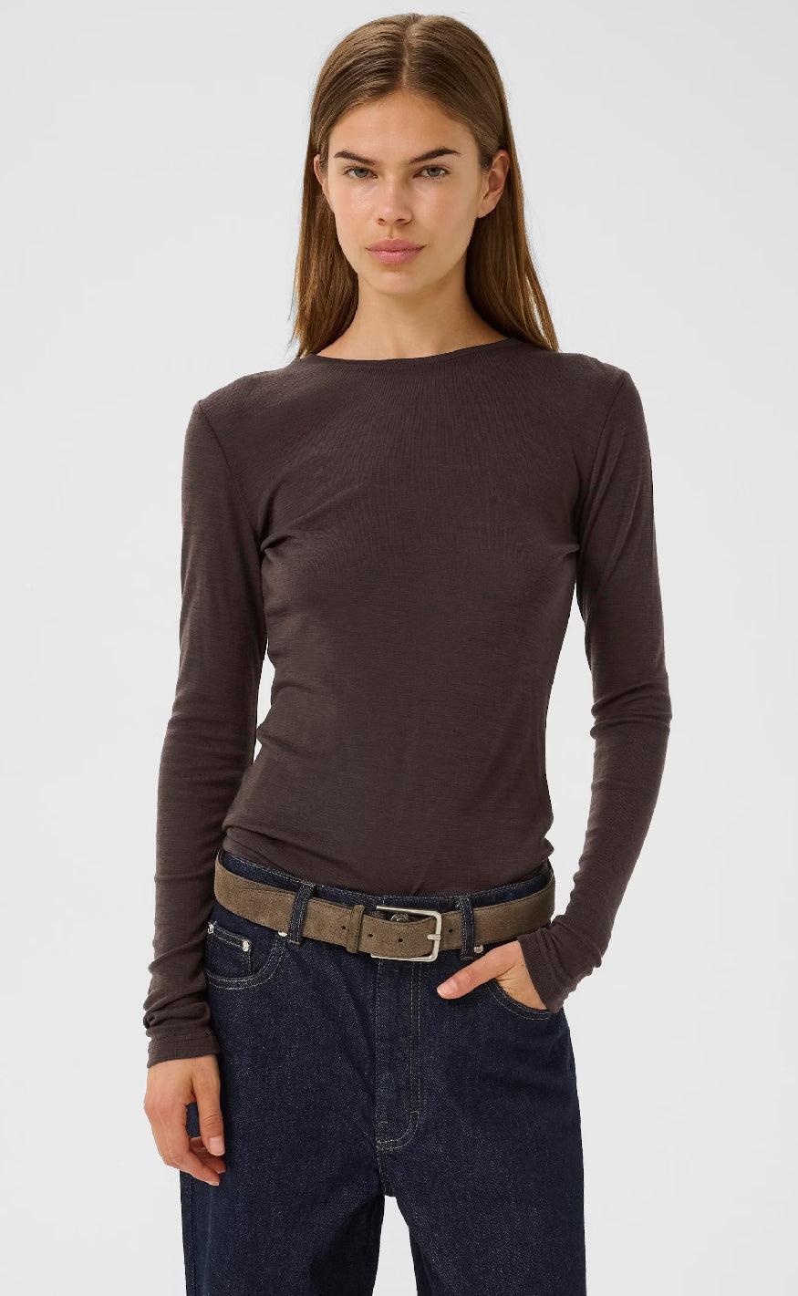 Gestuz Bluse Ninia Ls Mole