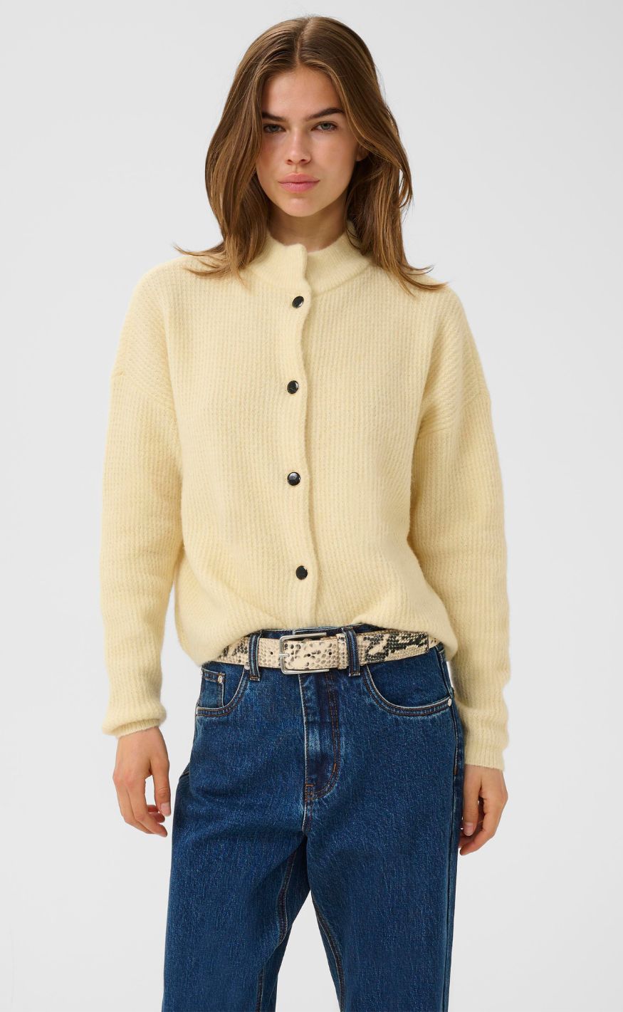 Gestuz Cardigan Alpha Frozen Dew Melange