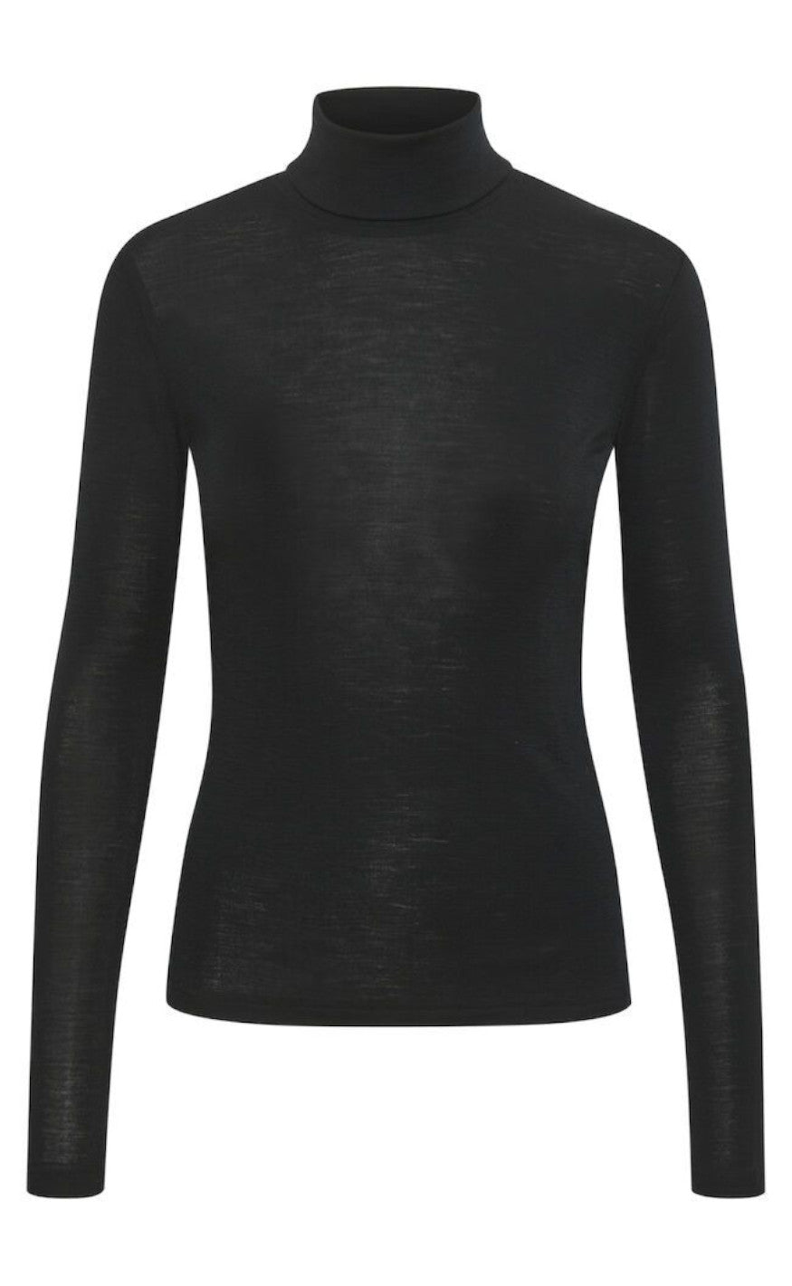 Gestuz Strik Ninia Rollneck Black