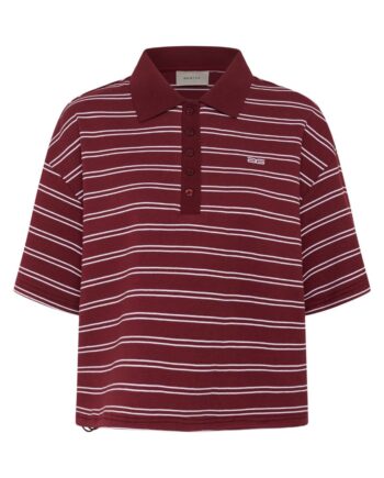 Gestuz  -shirt Pilova Cabernet Striped