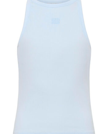Gestuz Top Drew Logo Tank     Blue Finch