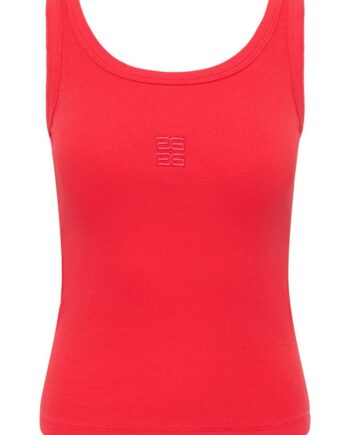 Gestuz Top Drew Logo     Tomato
