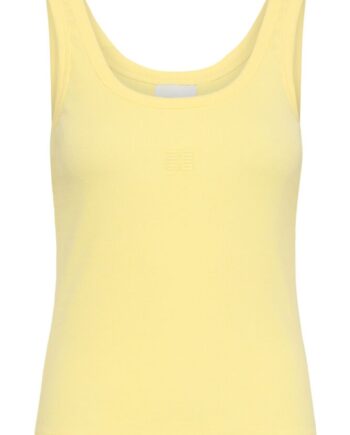 Gestuz Top Drew Logo Top     French Vanilla